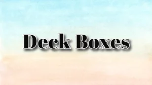 Deck Boxes