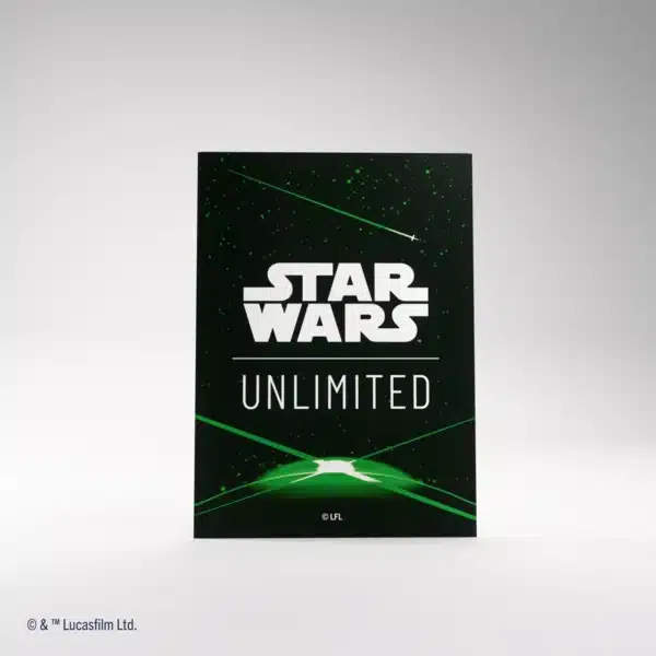 Star Wars: Unlimited - Art Sleeves - Card Back Green - Image 2