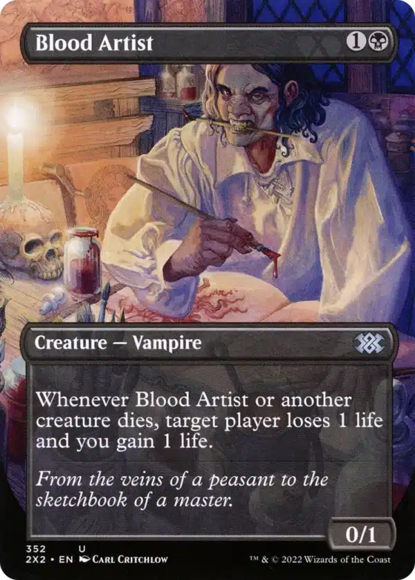 Blood Artist - Double Masters 2022 #352 (Foil)