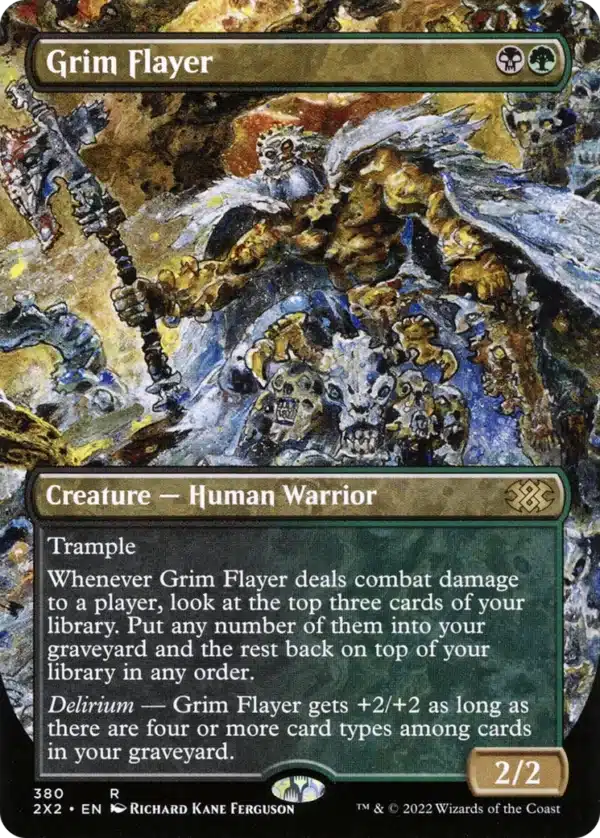 Grim Flayer - Double Masters 2022 #380 (Foil)