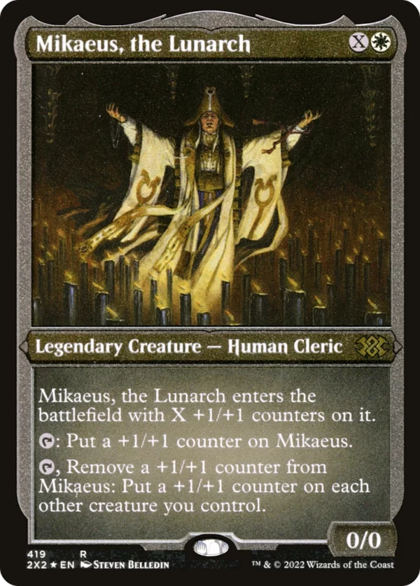 Mikaeus, the Lunarch - Double Masters 2022 #419 (Foil)