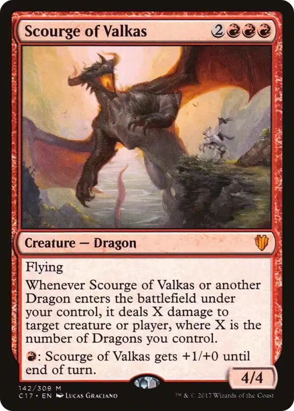 Scourge of Valkas - Commander 2017 #142