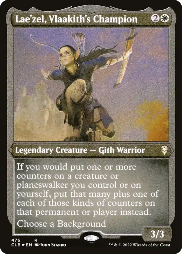 Lae'zel, Vlaakith's Champion - Commander Legends: Battle for Baldur's Gate #476 (Foil)