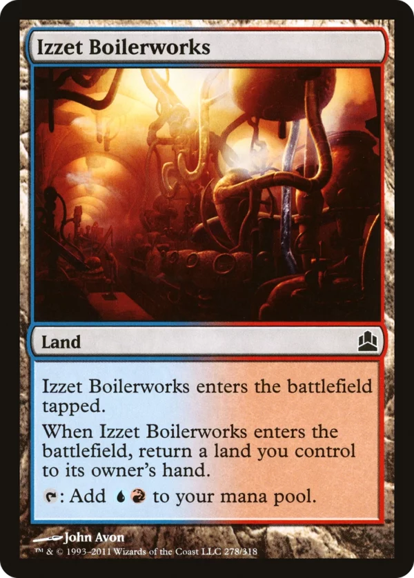 Izzet Boilerworks - Commander 2011 #278