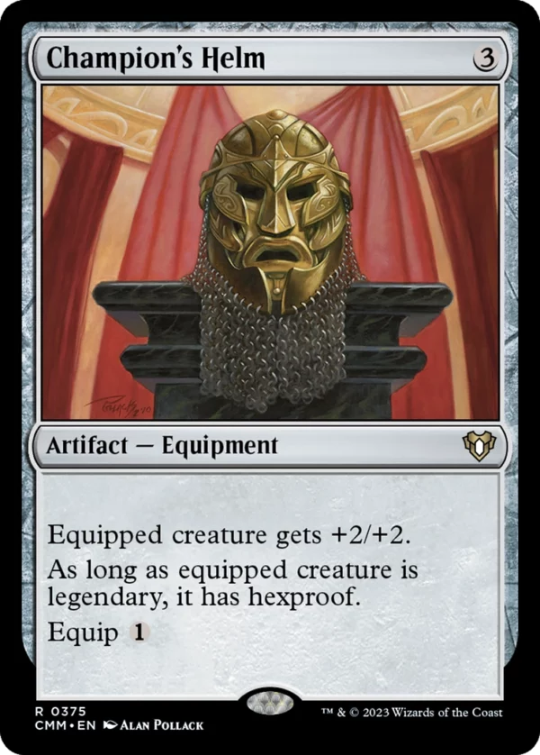 Champion's Helm - Commander Masters #375