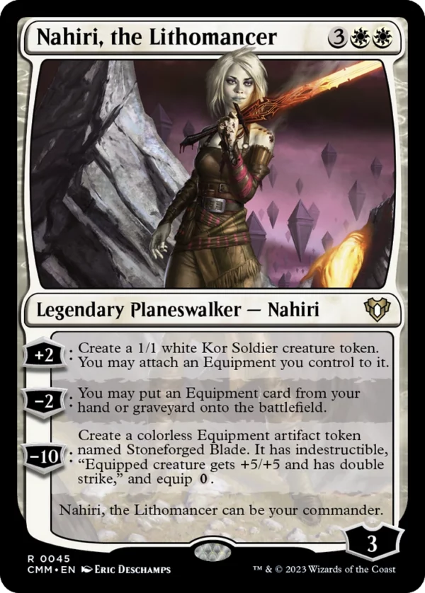 Nahiri, the Lithomancer - Commander Masters #45