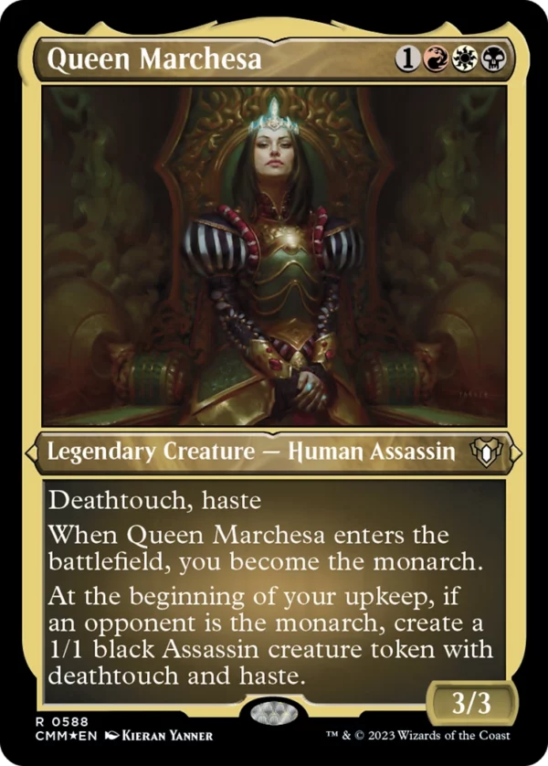 Queen Marchesa - Commander Masters #588 (Foil)