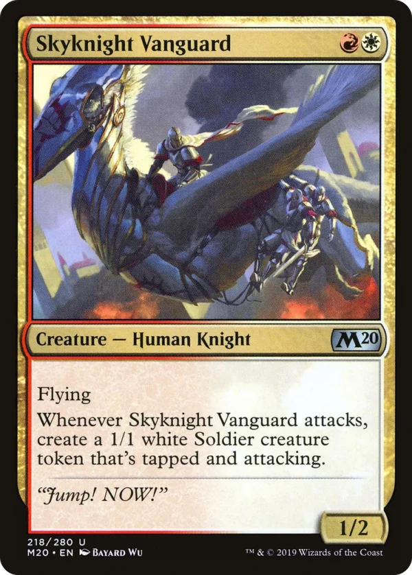 Skyknight Vanguard - Core Set 2020 #218 (Foil)