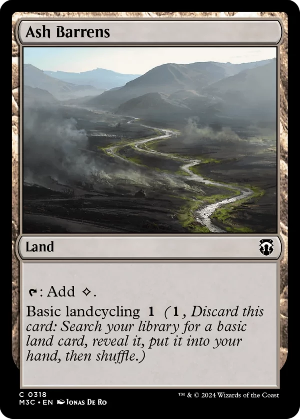 Ash Barrens - Modern Horizons 3 Commander #318