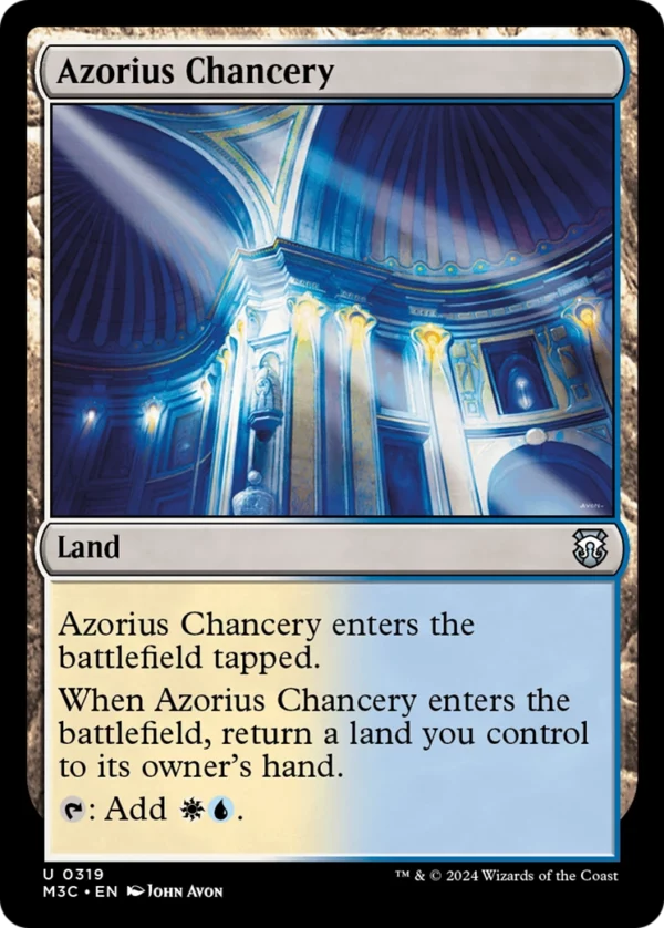 Azorius Chancery - Modern Horizons 3 Commander #319