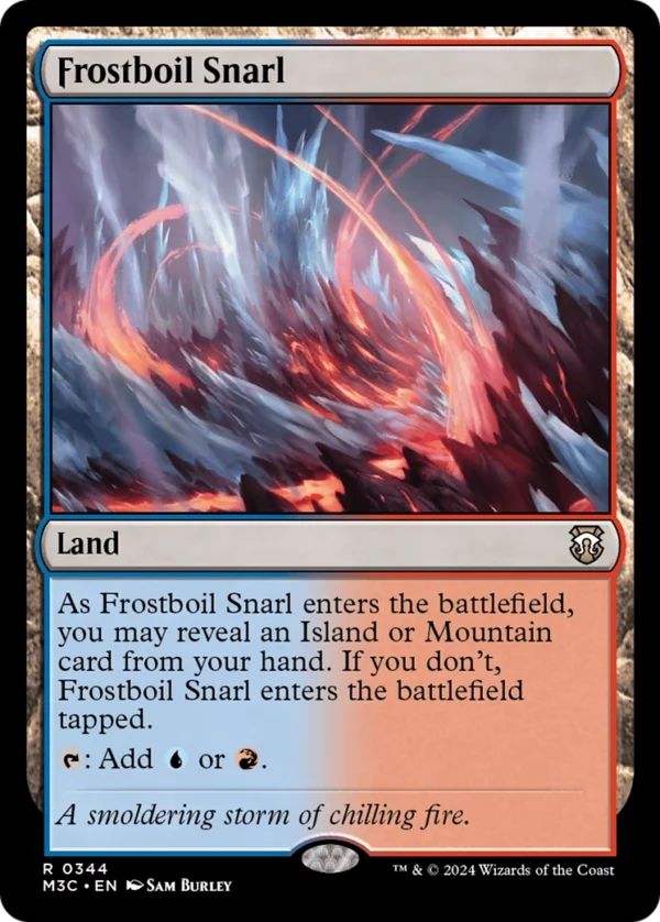 Frostboil Snarl - Modern Horizons 3 Commander #344