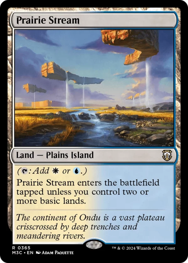 Prairie Stream - Modern Horizons 3 Commander #365