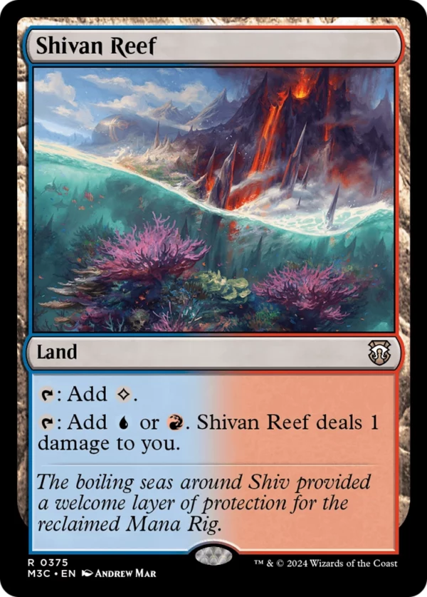 Shivan Reef - Modern Horizons 3 Commander #375