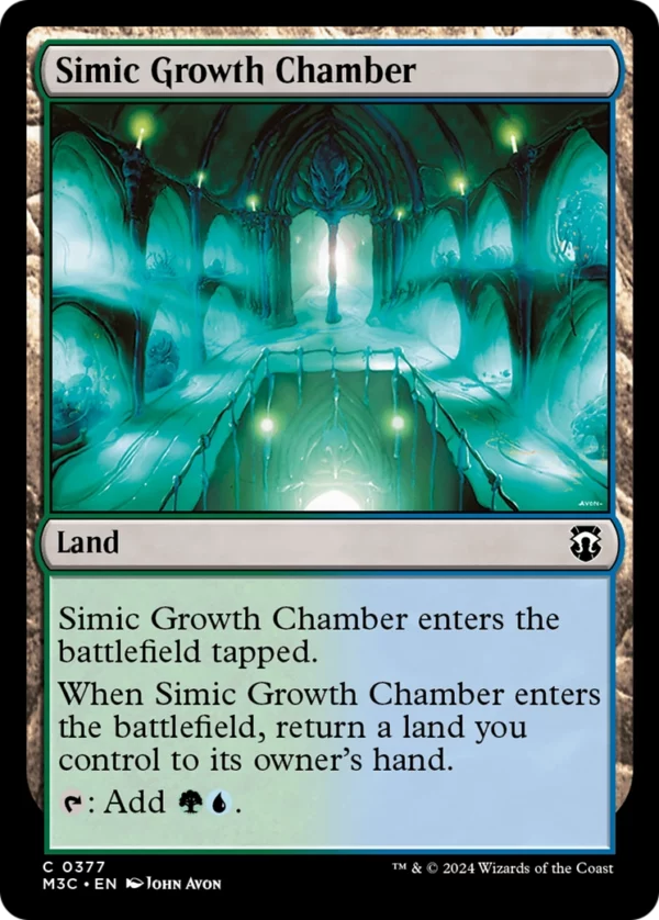 Simic Growth Chamber - Modern Horizons 3 Commander #377