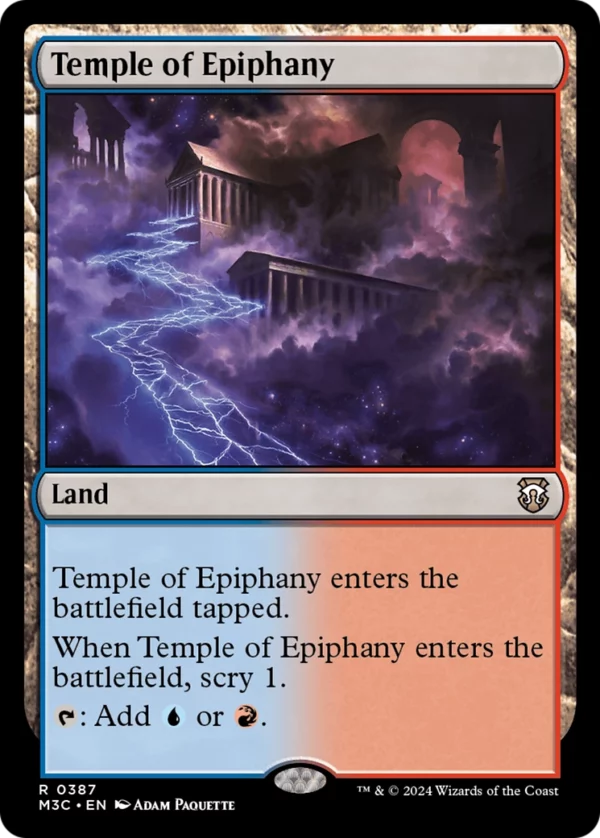 Temple of Epiphany - Modern Horizons 3 Commander #387