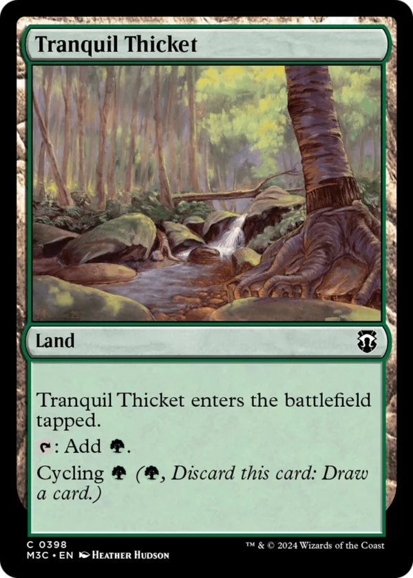 Tranquil Thicket - Modern Horizons 3 Commander #398