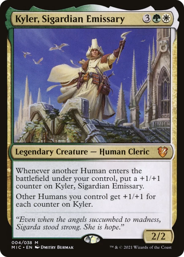 Kyler, Sigardian Emissary - Midnight Hunt Commander #4 (Foil)