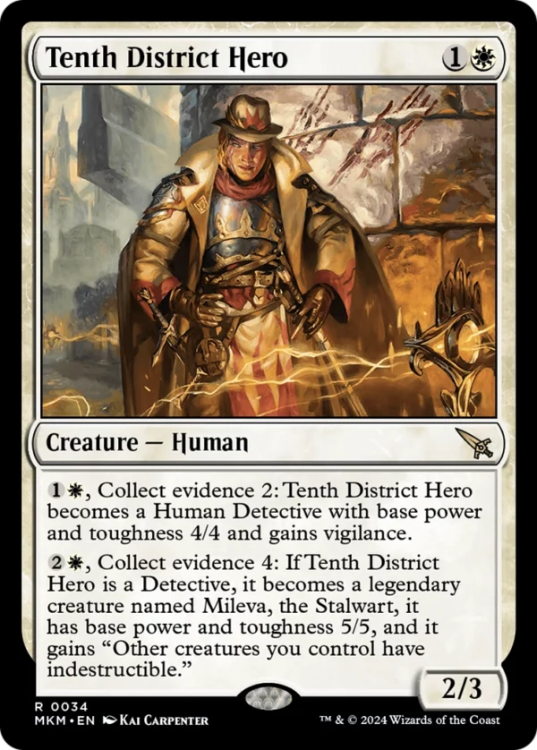 Tenth District Hero - Murders at Karlov Manor #34 (Foil)