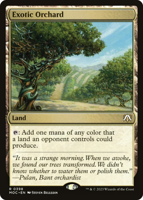 Exotic Orchard - March of the Machine Commander #398