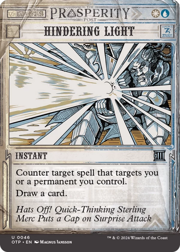 Hindering Light - Breaking News #46 (Foil)