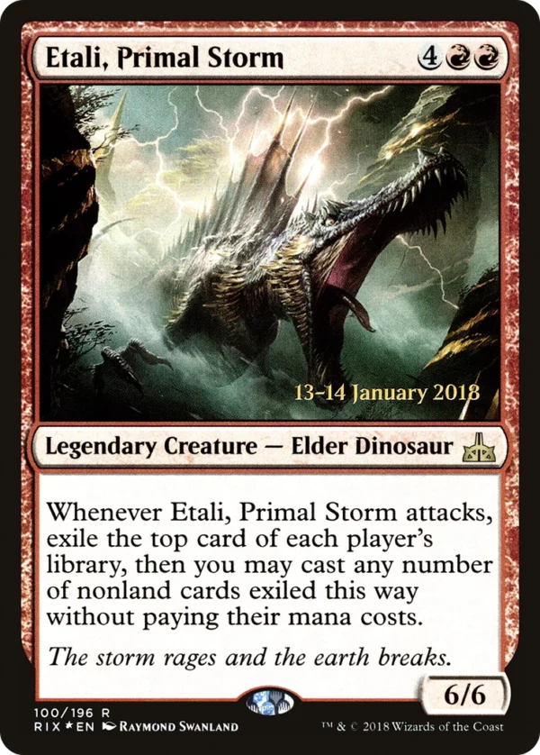 Etali, Primal Storm - Rivals of Ixalan Promos #100 (Foil)