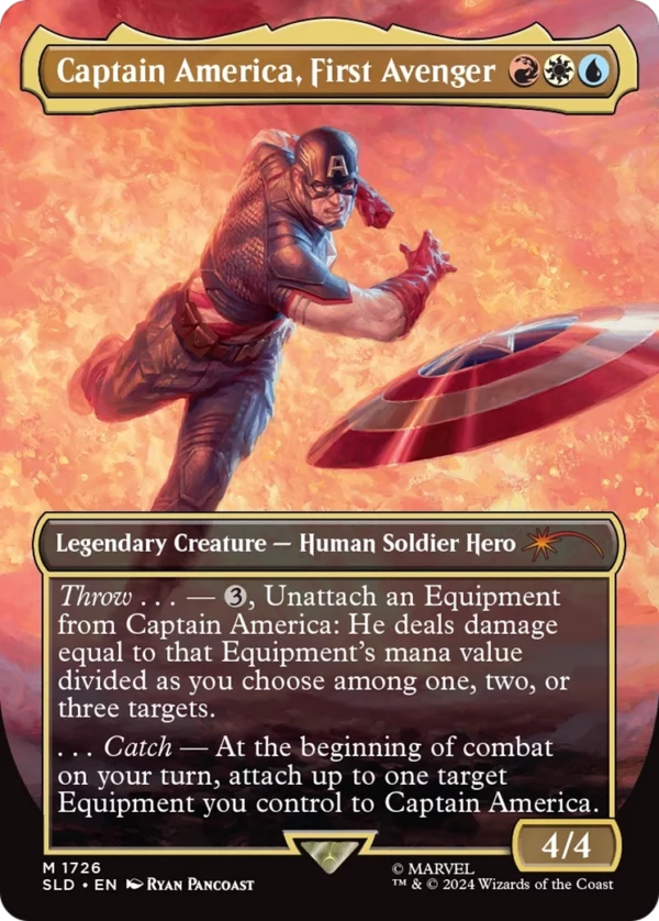 Captain America, First Avenger - Secret Lair Drop #1726 (Foil)