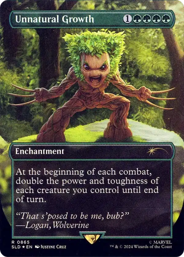 Unnatural Growth - Secret Lair Drop #865 (Foil)