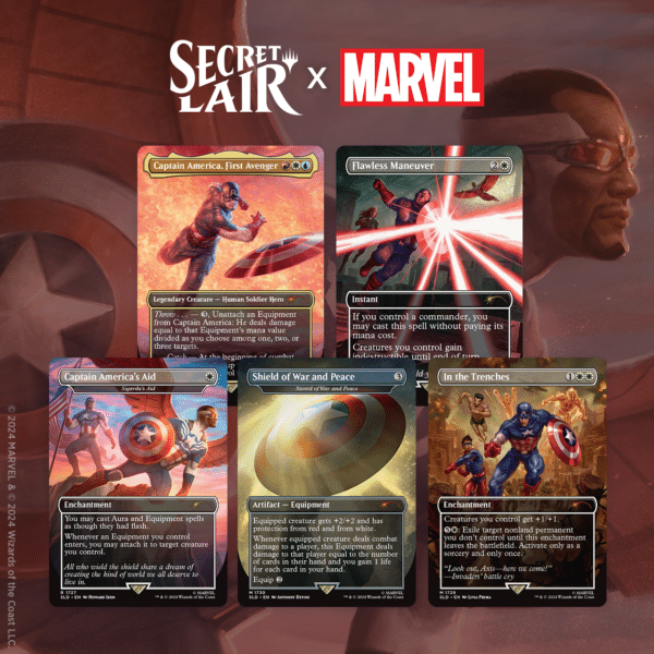 Secret Lair: Marvel - Captain America