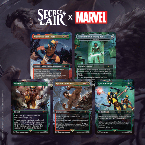 Secret Lair: Marvel - Wolverine