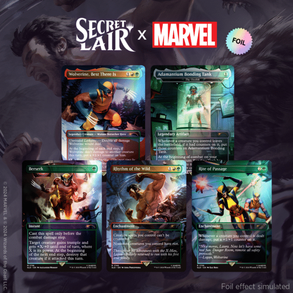 Secret Lair: Marvel - Wolverine (Foil)